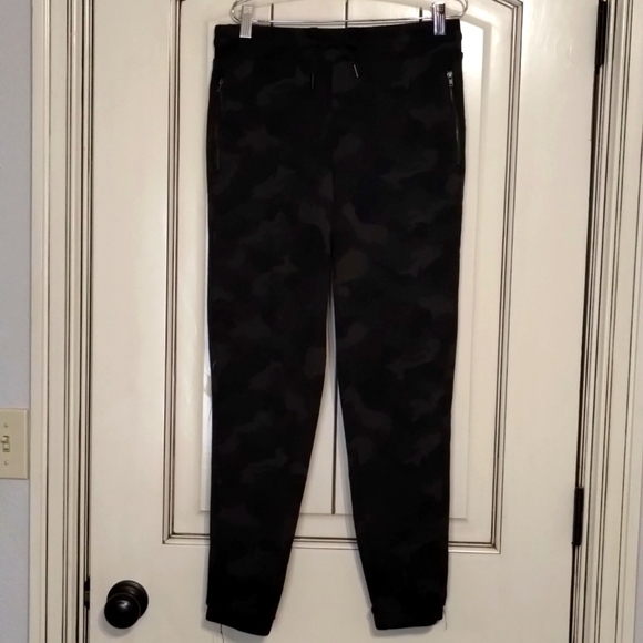 90 Degrees by Reflex joggers Black Green Camo Joggers Pockets Small - Picture 1 of 11
